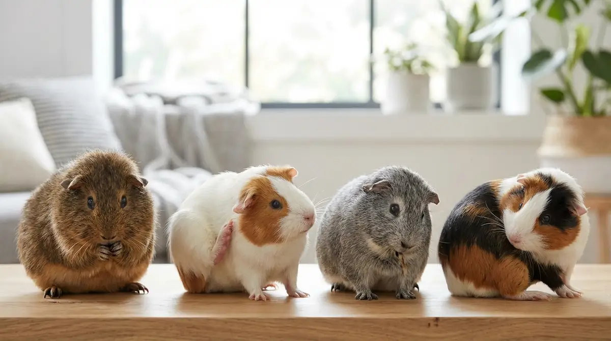 モルモットが毛づくろいをする4つの理由