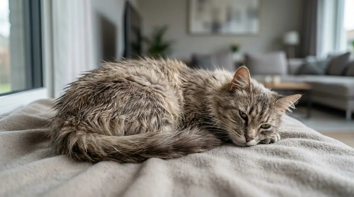 毛づくろいをしない・減った場合の原因と対処法