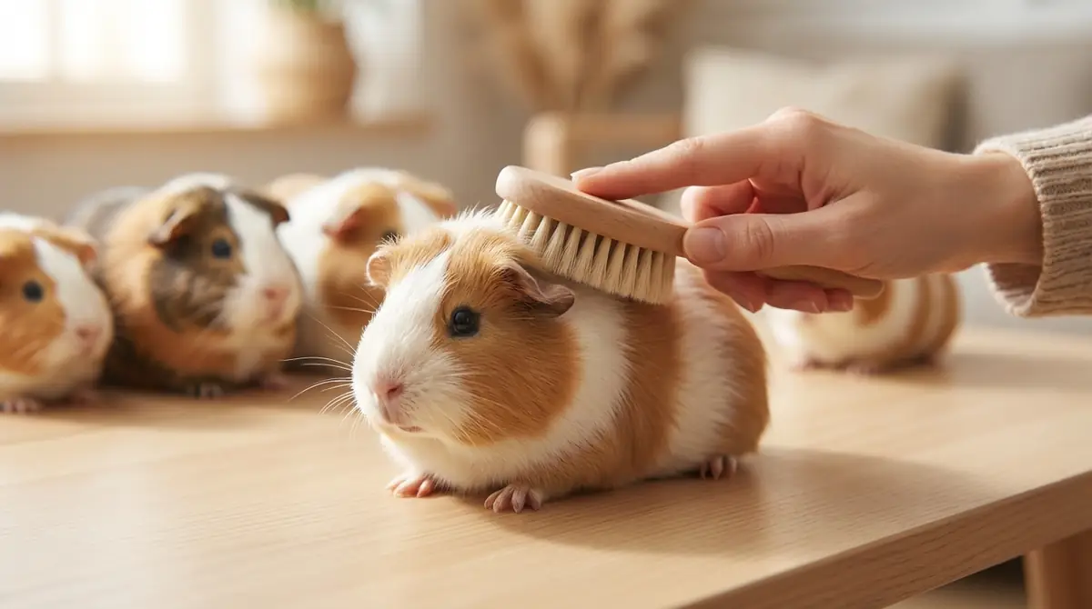 モルモットの毛づくろいに関するよくある質問