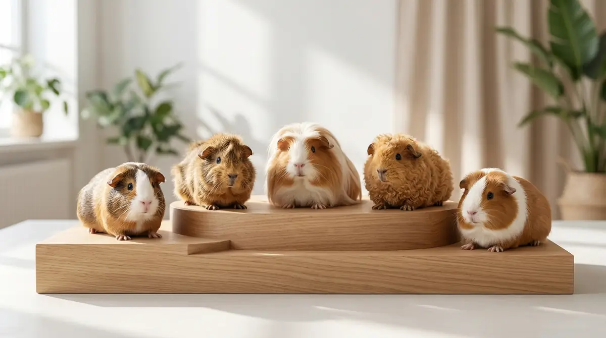 モルモットの人気種類ランキングTOP5