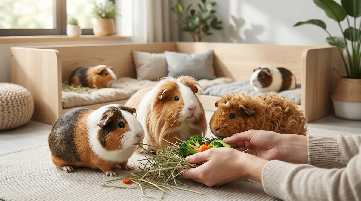 初心者におすすめのモルモットの種類と選び方