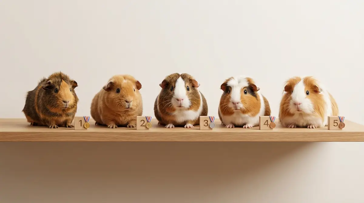 【結論】モルモットの種類人気ランキングTOP5