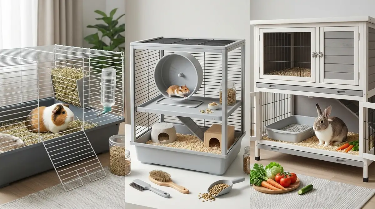 モルモット・ハムスター・うさぎはどれが大変？【比較表】