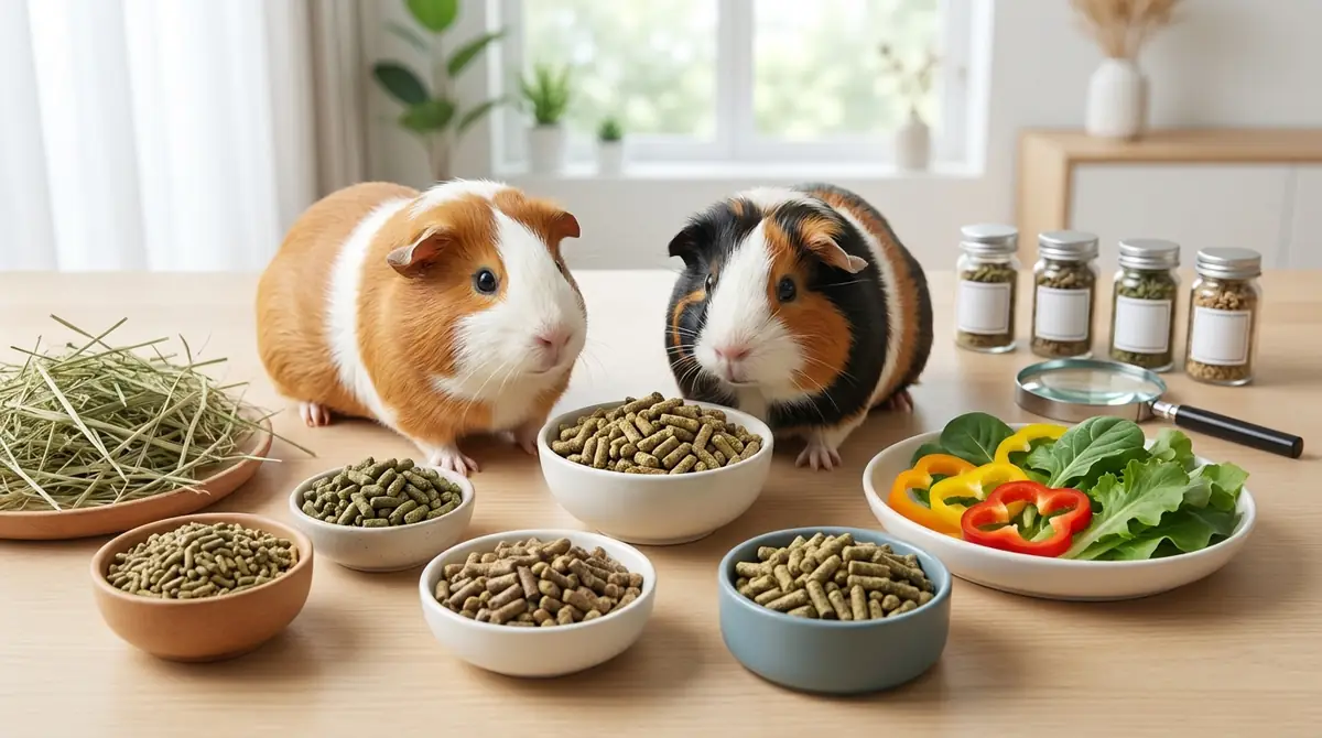 失敗しないモルモット用ペレットの選び方5つのポイント