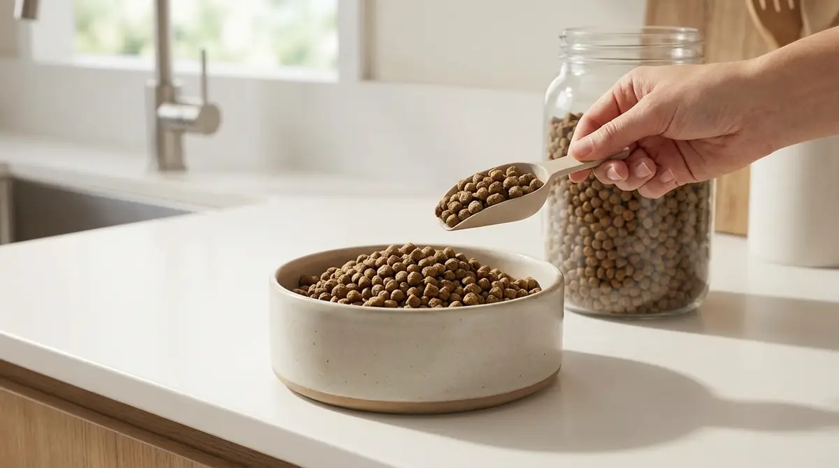 ペレットの正しい与え方と1日の適正量