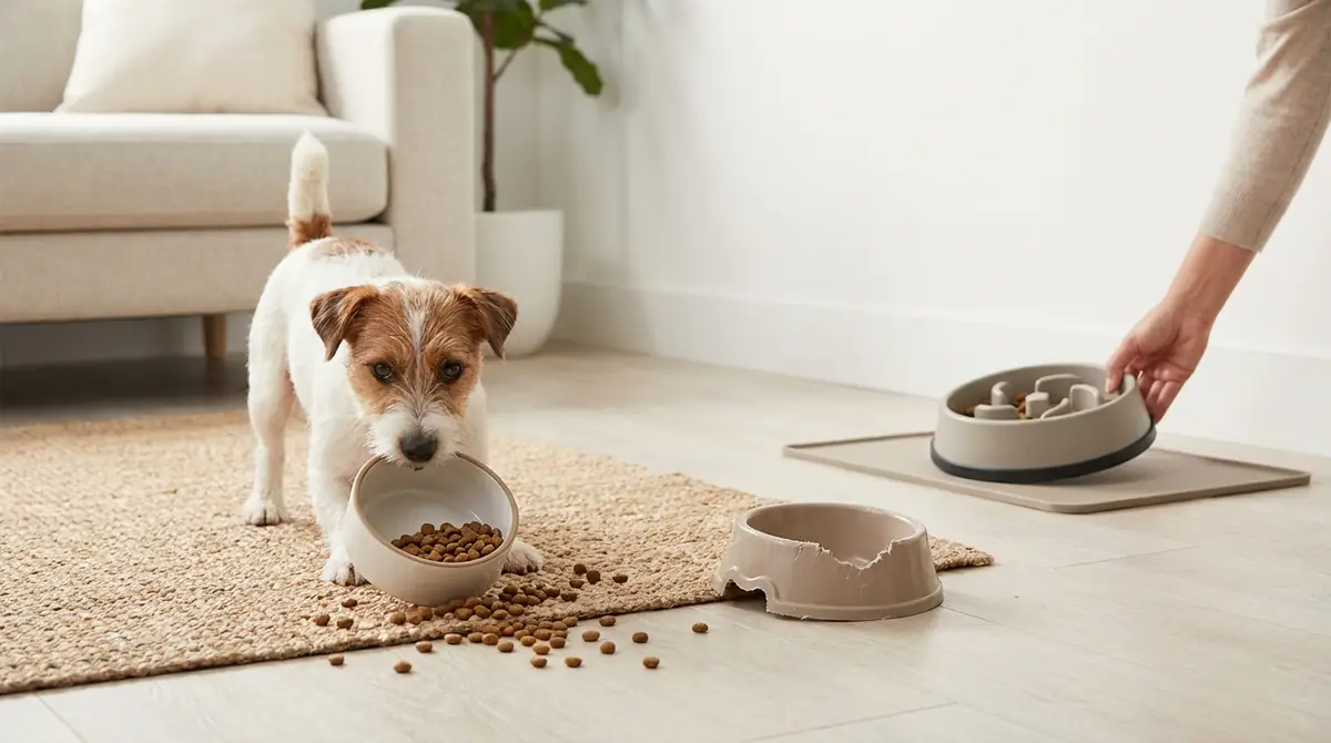 餌入れをひっくり返す・かじる場合の対処法