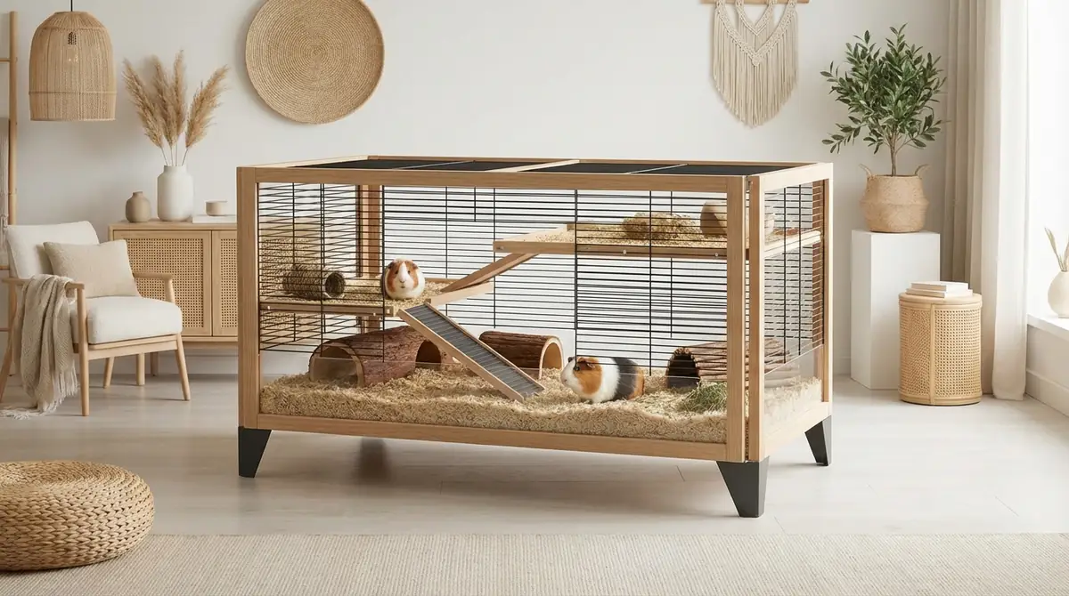 失敗しないおしゃれなモルモットケージの選び方｜3つの条件