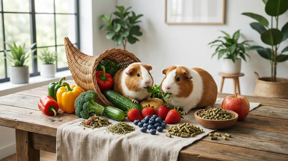 モルモットにおすすめの野菜・果物・おやつ一覧