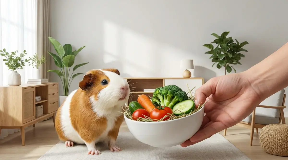 モルモットが餌を食べないときの原因と対処法