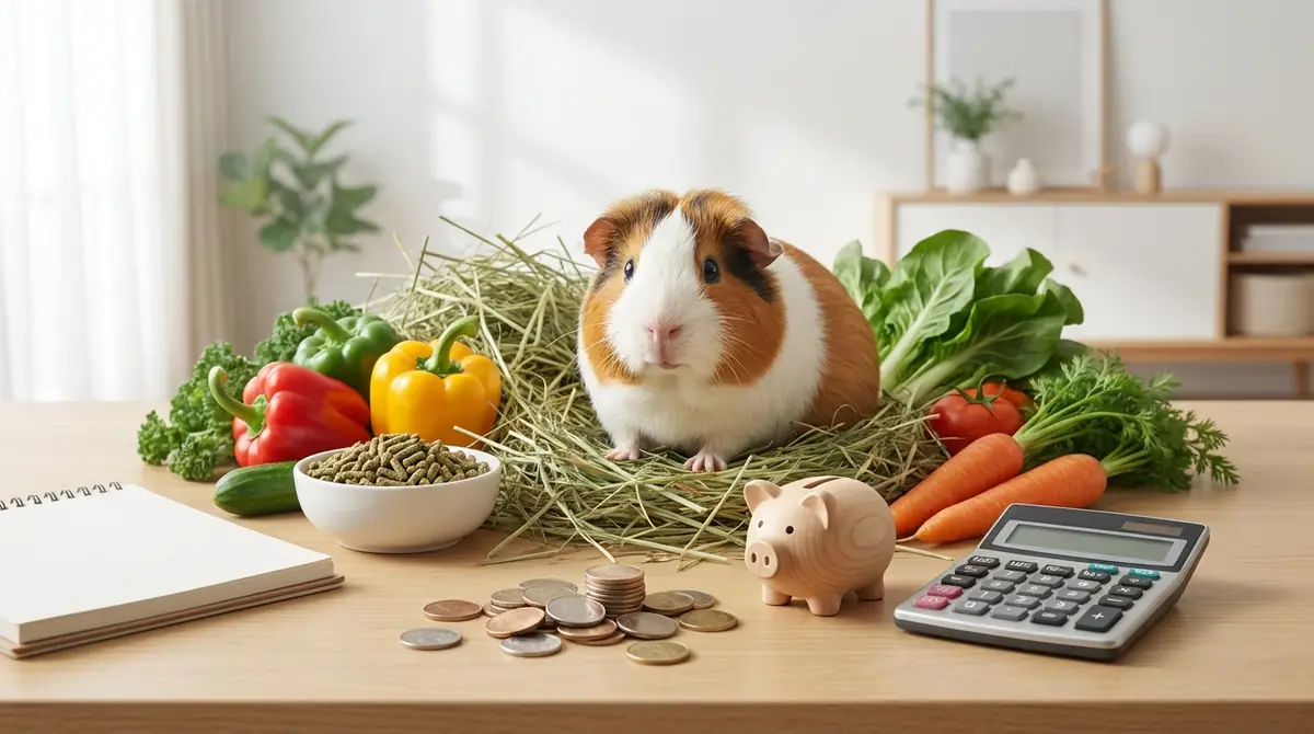 モルモットの餌代は月いくら?コスト目安と節約術