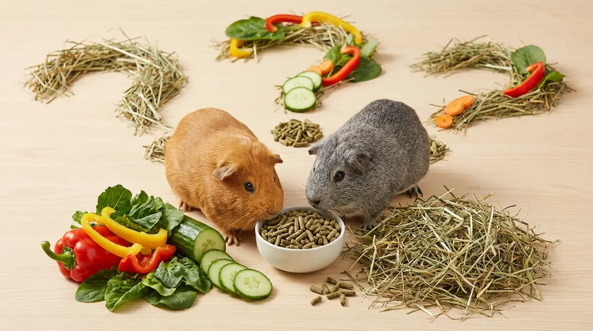 モルモットの餌に関するよくある質問