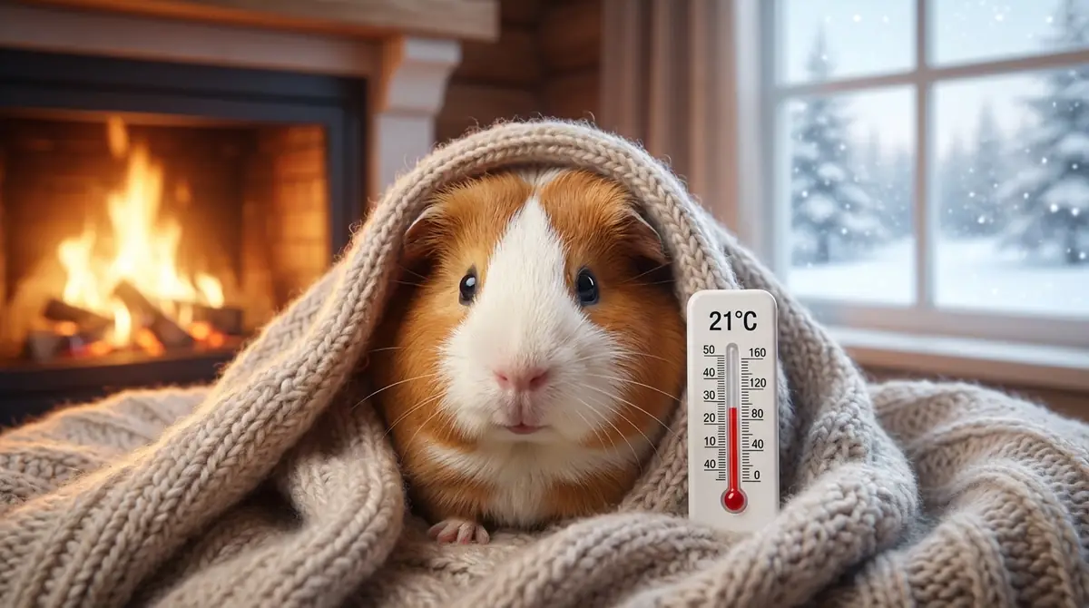 モルモットの適温は18〜24℃｜寒さに注意が必要な理由