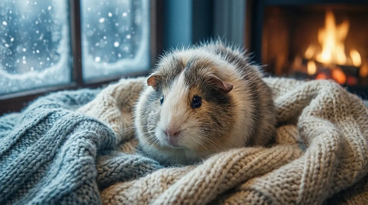 モルモットが寒がっているサイン5つ｜見逃さないで
