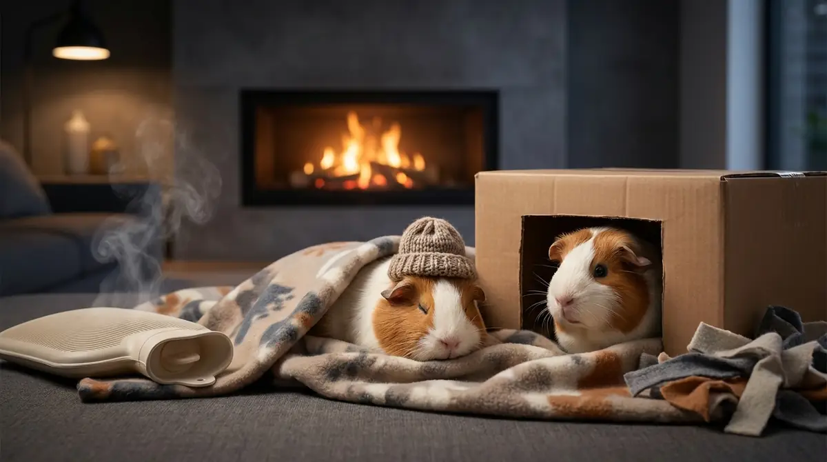 今夜からできるモルモットの寒さ対策【0円〜】