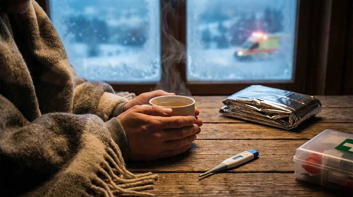 こんなときは病院へ｜低体温症の危険サインと応急処置