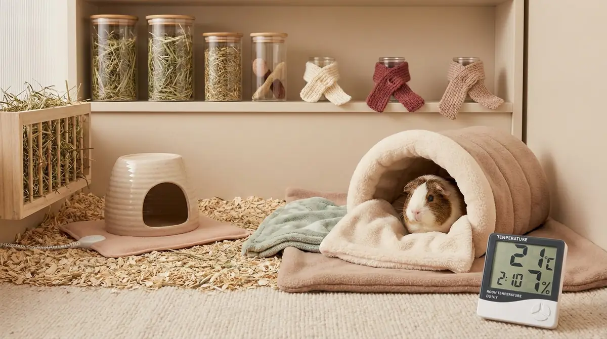 まとめ｜モルモットの寒さ対策は適温キープと早めの準備がカギ