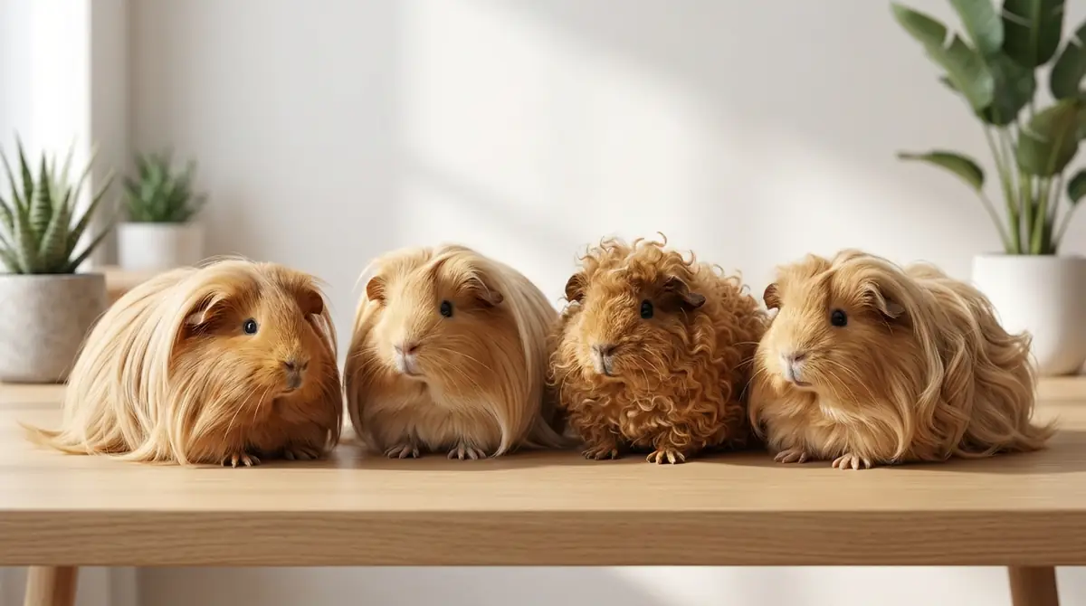ロン毛モルモット4品種を徹底比較【写真付き】
