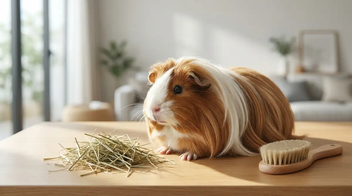 ロン毛モルモットを飼う前に知っておきたい注意点