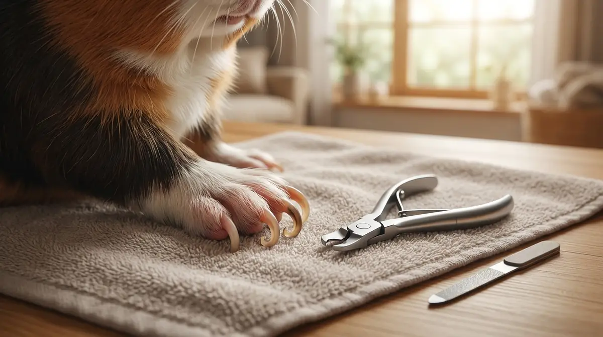 モルモットの爪切りが必要な理由と放置リスク