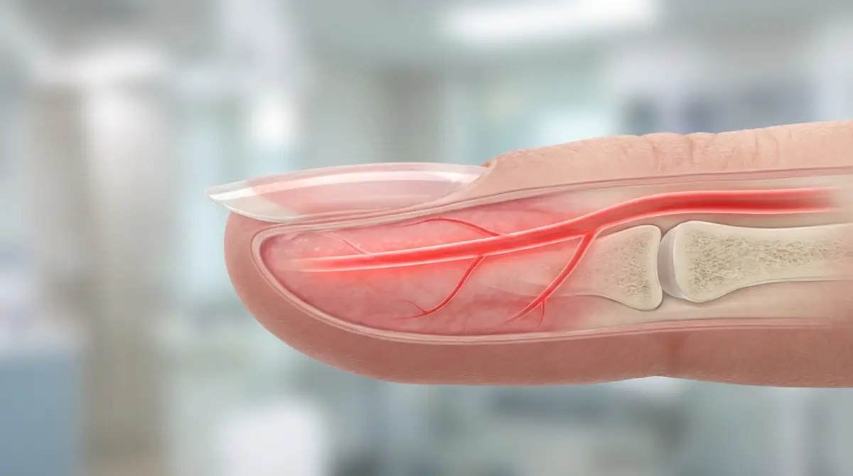 爪の構造を知ろう｜血管（クイック）の位置を図解で解説