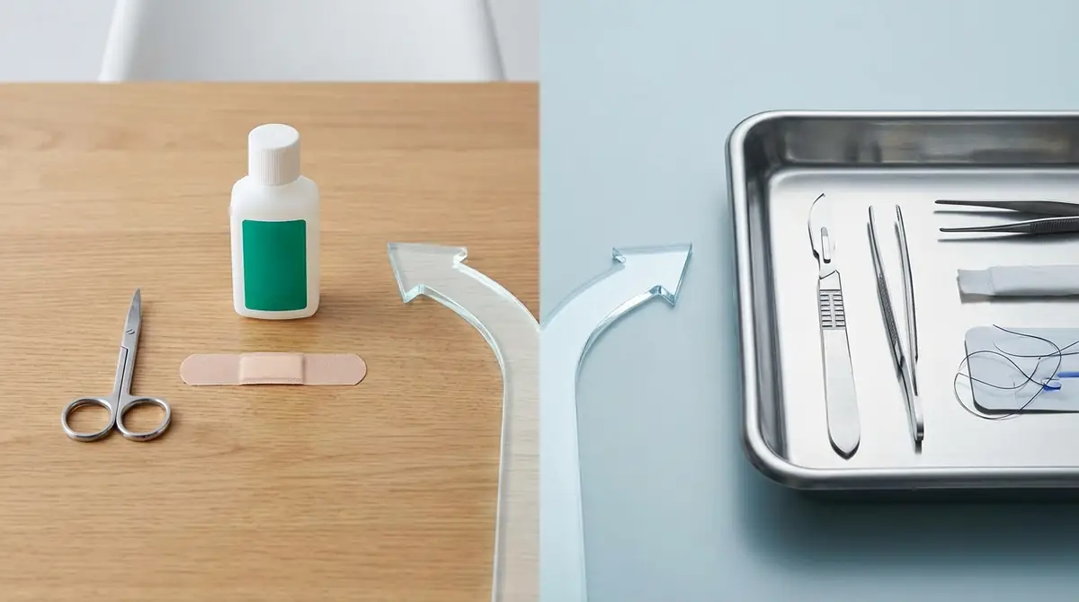 自分で切る？病院に任せる？判断の目安