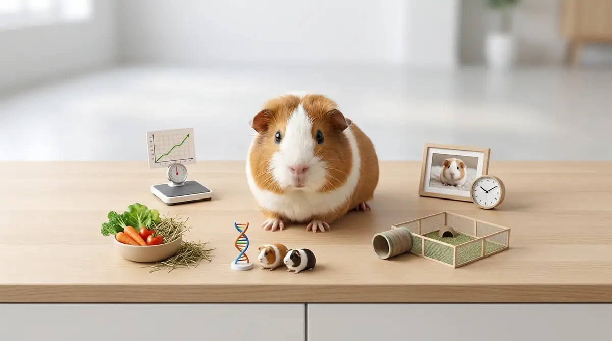 モルモットの大きさに影響する5つの要因