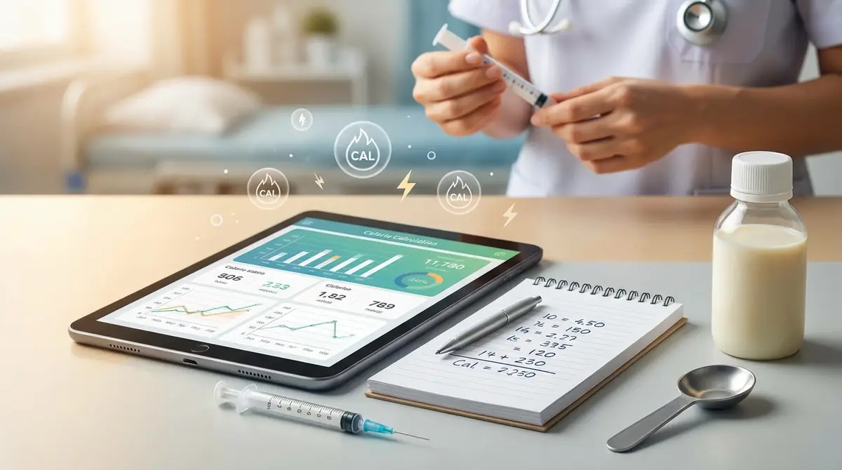 強制給餌の量を決めるカロリー計算の基本