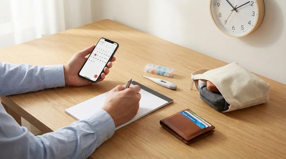 病院に行くタイミングと受診前の準備