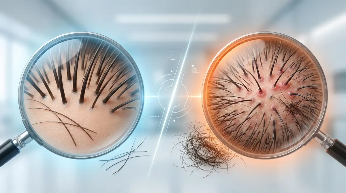 正常な抜け毛と病院に行くべき抜け毛の見分け方