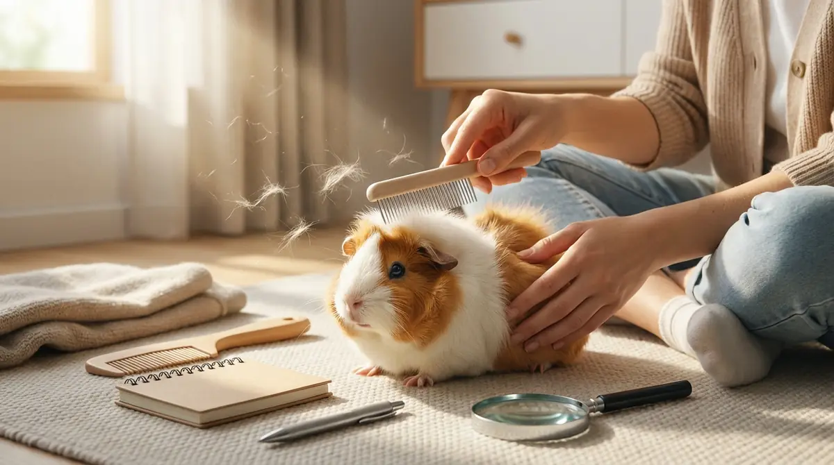 まとめ:モルモットの抜け毛は観察と日々のケアで乗り越えよう