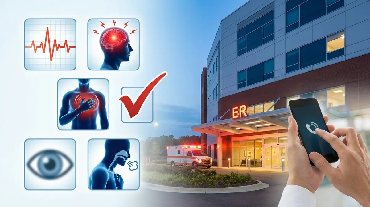 【緊急チェック】今すぐ病院へ行くべき5つの危険サイン