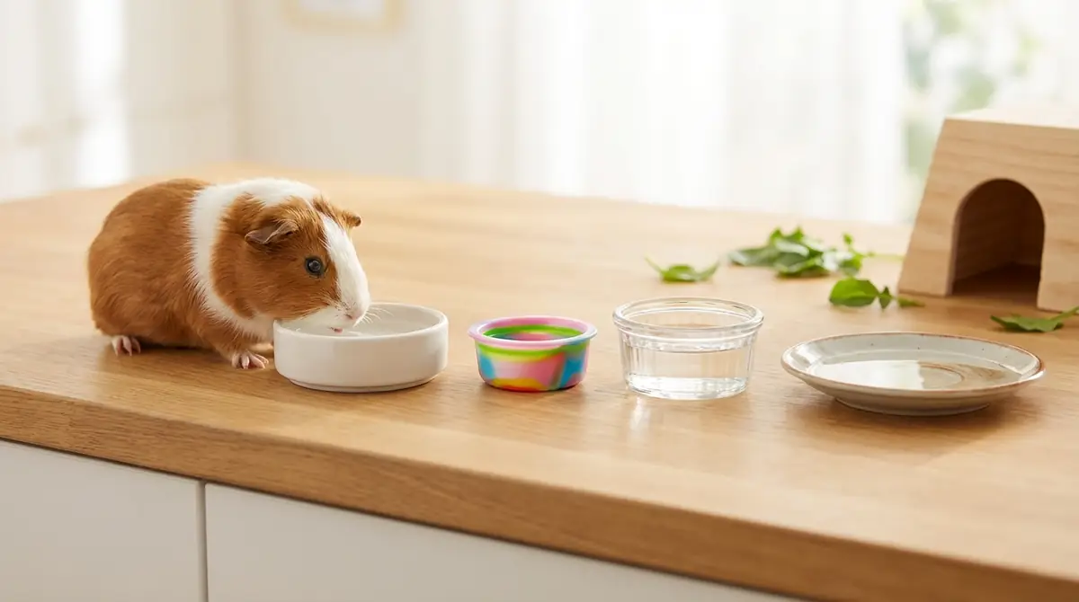 モルモットの水飲み皿は100均でも使える？おすすめと代用品