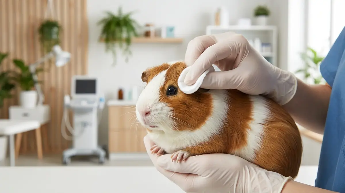 モルモットの目の病気を予防する日常ケア